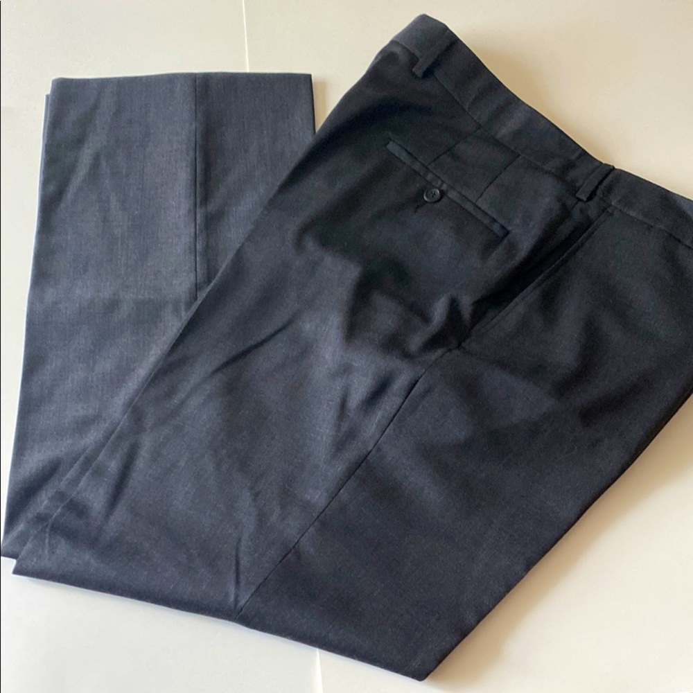 Coppley Black Wool Dress Pants
